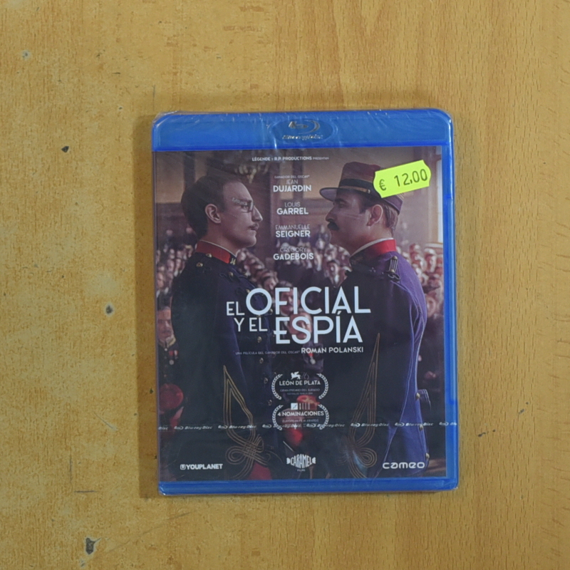 EL OFICIAL Y EL ESPIA - BLURAY