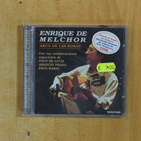 ENRIQUE DE MELCHOR - ARCO DE LAS ROSAS - CD