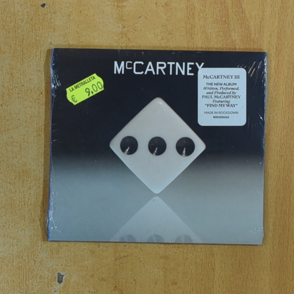 MCCARTNEY - MCCARTNEY III - CD