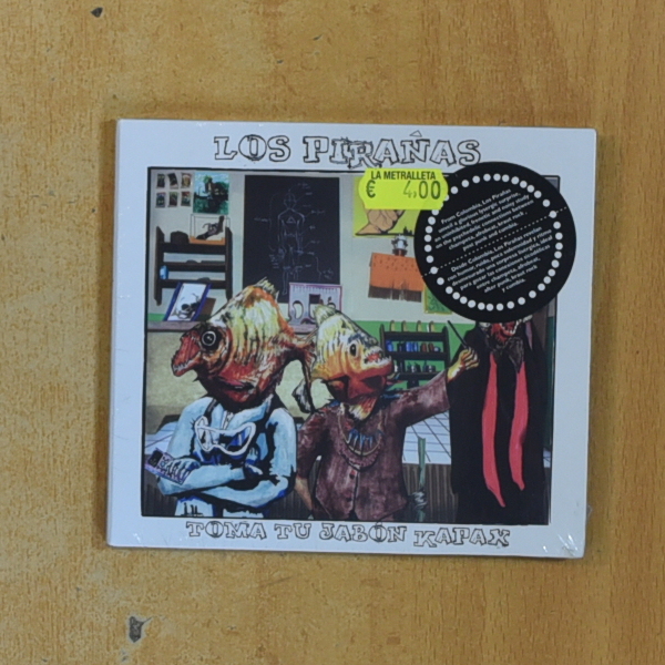 [433504] LOS PIRAÑAS - TOMA TU JABÓN KAPAX - CD