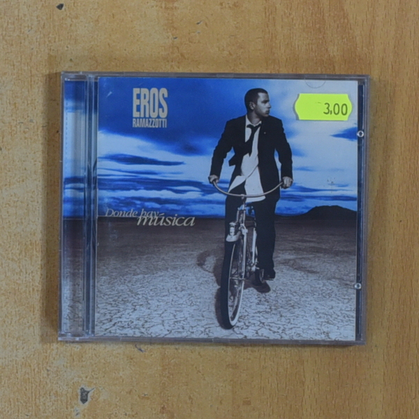 EROS RAMAZZOTTI - DONDE HAY MUSICA - CD