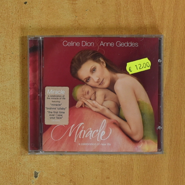 CELINE DION - MIRACLE - CD