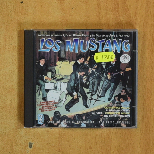 LOS MUSTANG - LOS MUSTANG - 2 CD