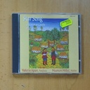 VALERIU APAN / MIAMON MILLER - STAR SONG CHRISTMAS CAROLS WITH PANFLUTE AND VIOLIN - CD