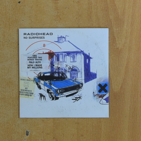 RADIOHEAD - NO SURPRISES - CD SINGLE