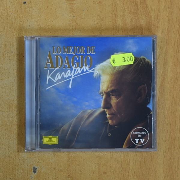 [433968] KARAJAN - LO MEJOR DE ADAGIO - CD
