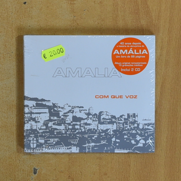 AMALIA - COM QUE VOZ - 2 CD