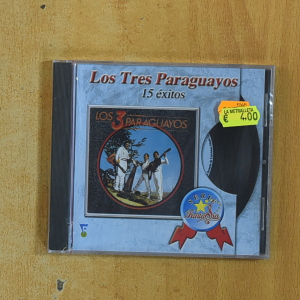 [434520] LOS TRES PARAGUAYOS - 15 EXITOS - CD