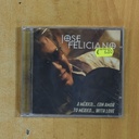 JOSE FELICIANO - A MEXICO CON AMOR TO MEXICO WITH LOVE - CD