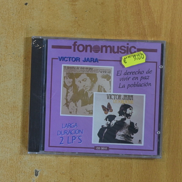[434526] VICTOR JARA - EL DERECHO DE VIVIR EN PAZ / LA POBLACION - CD
