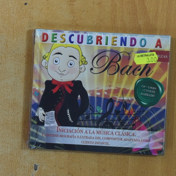 VARIOS - DESCUBRIENDO A BACH - CD