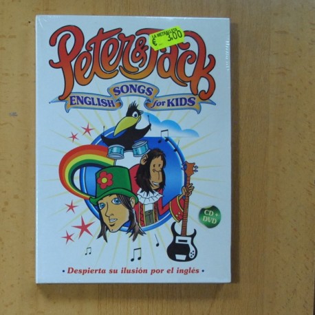 [279724] PETER & JACK - ENGLISH SONGS FOR KIDS - CD + DVD