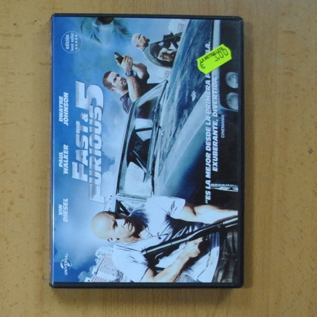 [280827] FAST & FURIOUS 5 - DVD