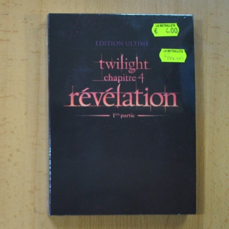 [281502] TWILIGHT - CHAPITRE 4 REVELATION 1 PARTIE - EDITION ULTIME EN FRANCES - DVD