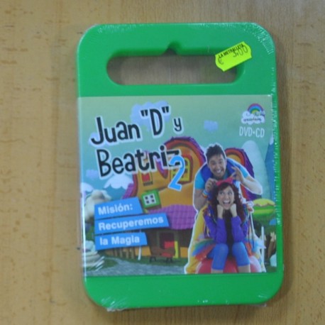 [281563] JUAN D Y BEATRIZ 2 MISION RECUPEREMOS LA MAGIA - CD + DVD