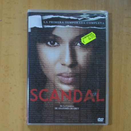SCANDAL - PRIMERA TEMPORADA - DVD