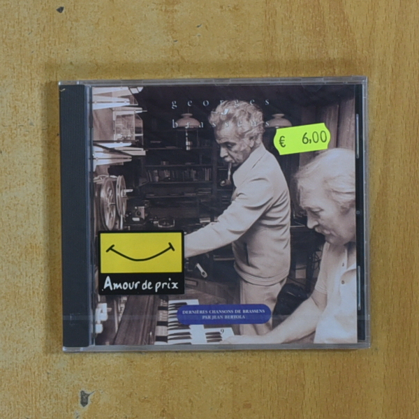 [435062] GEORGES BRASSENS - DERNIERES CHANSONS DE BRASSENS PAR JEAN BERTOLA - CD
