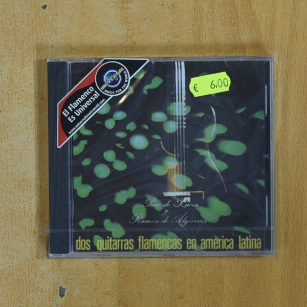 [435068] PACO DE LUCIA - DOS GUITARRAS FLAMENCAS EN AMERICA LATINA - CD