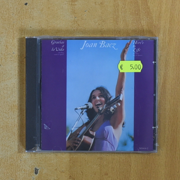 [435070] JOAN BAEZ - GRACIAS A LA VIDA HERES TO LIFE - CD