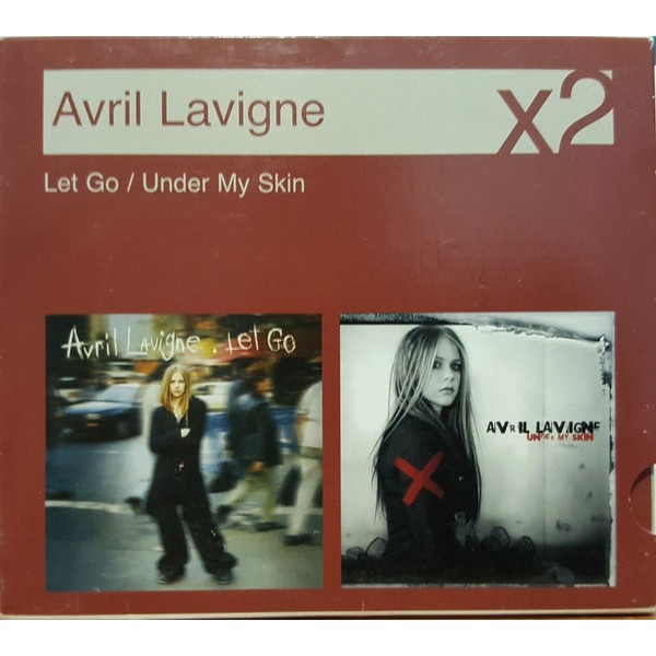 AVRIL LAVIGNE - LET GO / UNDER MY SKIN - BOX CD