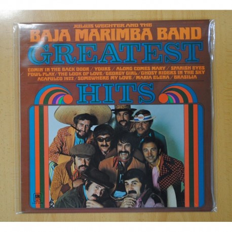 JULIUS WECHTER AND THE BAJA MARIMBA BAND - GREATEST HITS - LP