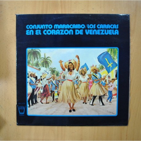 [285134] CONJUNTO MARACAIBO / LOS CARACAS - EN EL CORAZON DE VENEZUELA - LP