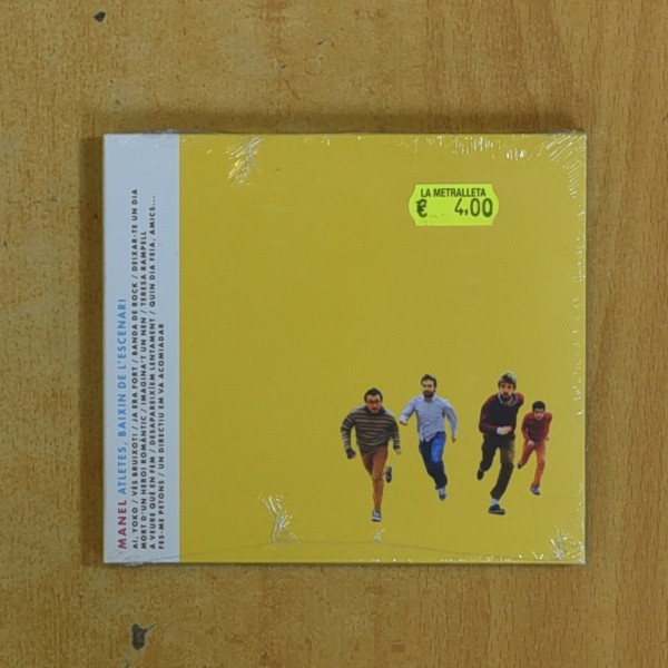 MANEL - ATLETES BAIXIN DE LESCENARI - CD