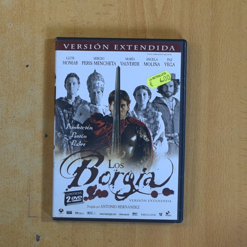 LOS BORGIA - 2 DVD