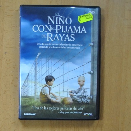 EL NIÑO CON EL PIJAMA DE RAYAS - DVD