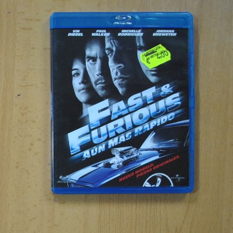 [286875] FAST & FURIOUS AUN MAS RAPIDO - BLURAY