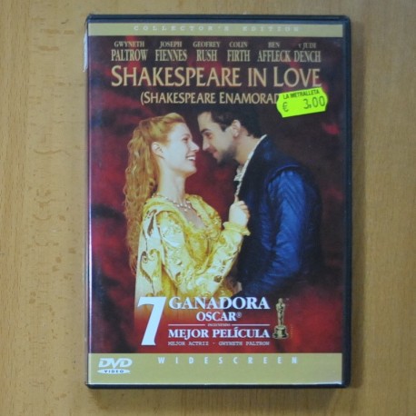 SHAKESPEARE IN LOVE - DVD