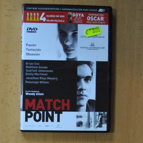 MATCH POINT - DVD