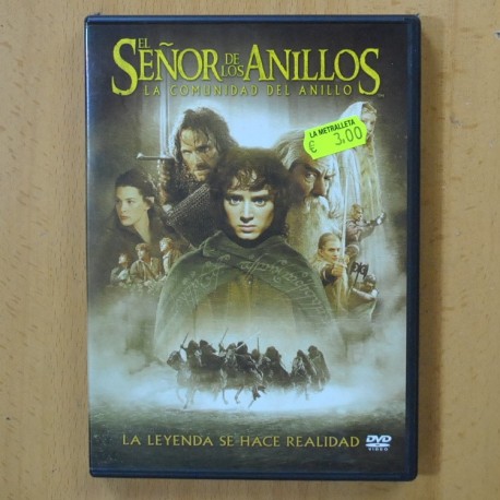 [290793] EL SEÑOR DE LOS ANILLOS LA COMUNIDAD DEL ANILLO - DVD