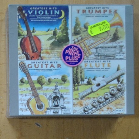 [291033] VARIOS - GREATEST HITS VIOLIN / TRUMPET / GUITAR / FLUTE - CD