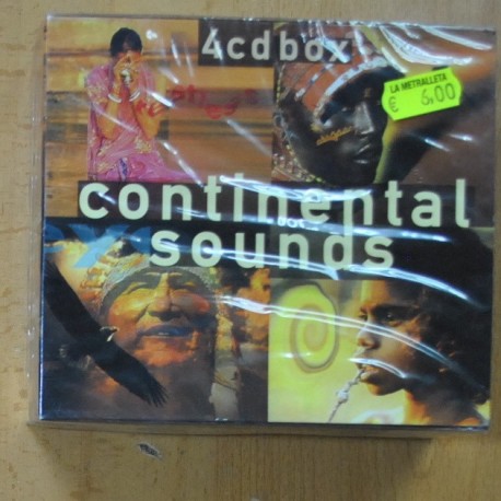 [291116] VARIOS - CONTINENTAL SOUNDS - 4 CD