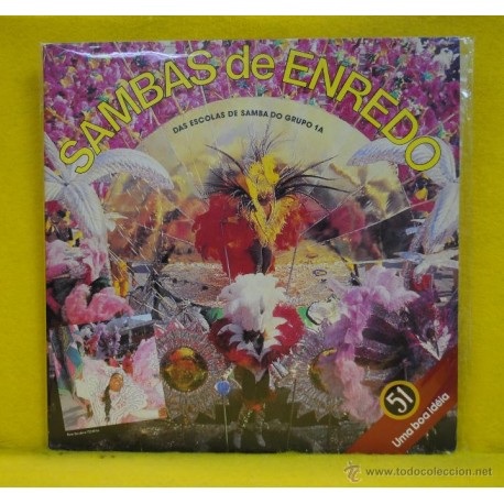 [123984] DAS ESCOLAS DE SAMBA DO GRUPO 1A - SAMBAS DE ENREDO - GATEFOLD - 2 LP