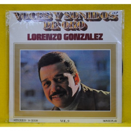 [125586] LORENZO GONZALEZ - VOCES Y SONIDOS DE ORO VOL 9 - LP