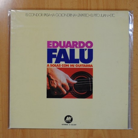 [136519] EDUARDO FALU - A SOLAS CON MI GUITARRA - LP
