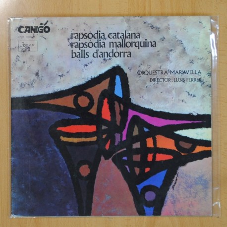 ORQUESTRA MARAVELLA - RAPSODIA CATALANA / MALLORQUINA / BALLS D´ANDORRA - LP