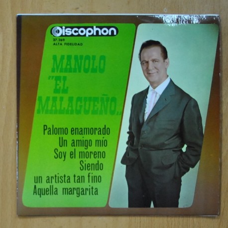 MANOLO " EL MALAGUEÑO " - PALOMO ENAMORADO + 4 - EP