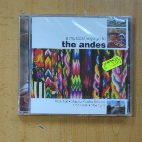 [291925] VARIOS - A MUSICAL VOYAGE TO THE ANDES - CD