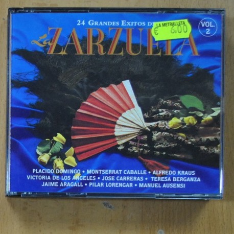 VARIOUS - GRANDES EXITOS DE LA ZARZUELA - 2 CD
