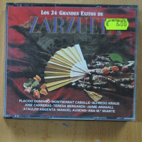 VARIOUS - LOS 24 GRANDES EXITOS DE LA ZARZUELA