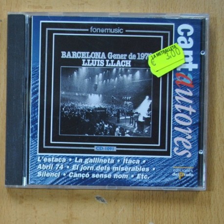 [293119] LLUIS LLACH - BARCELONA GENER DE 1976