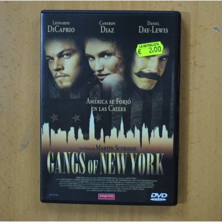 GANGS OF NEW YORK - DVD