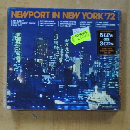 [294519] VARIOS - NEWPORT IN NEW YORK 72 - 3 CD