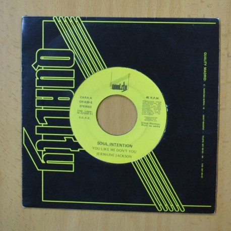 [295305] SOUL INTENTION - YOU LIKE ME DON´T YOU - SINGLE