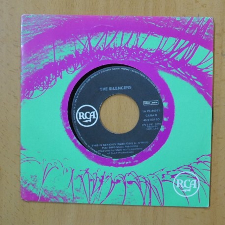 THE SILENCERS - THIS IS SERIOUS - SINGLE