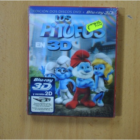 [295630] LOS PITUFOS EN 3 D - BLURAY