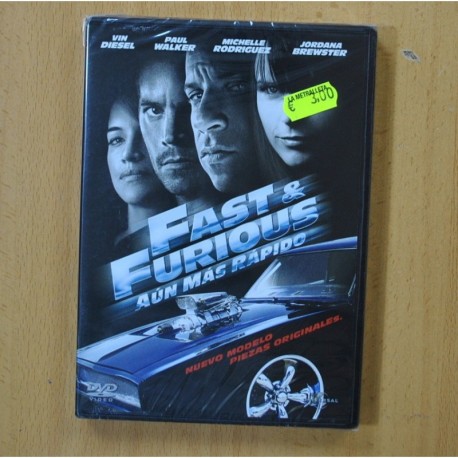 [295780] FAST & FURIOUS AUN MAS RAPIDO - DVD